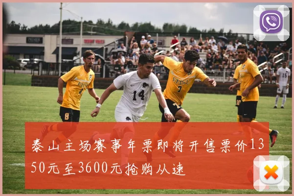 泰山主场赛事年票即将开售票价1350元至3600元抢购从速