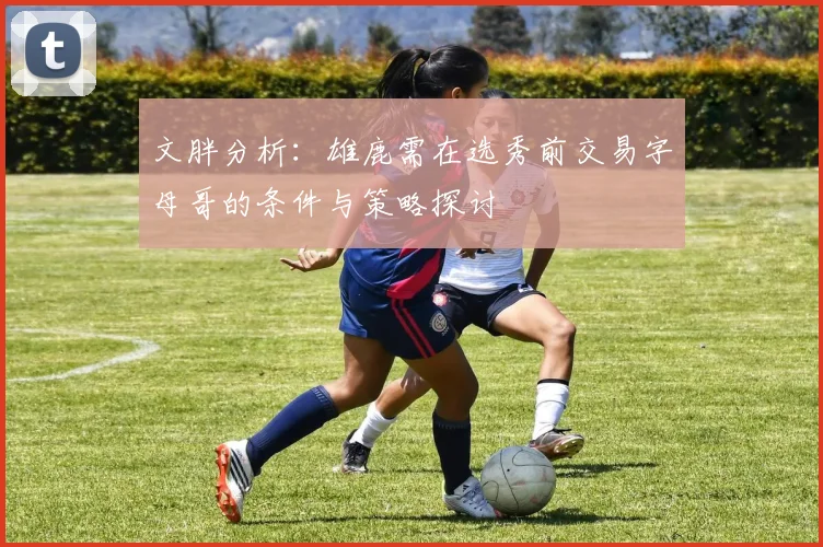 文胖分析：雄鹿需在选秀前交易字母哥的条件与策略探讨